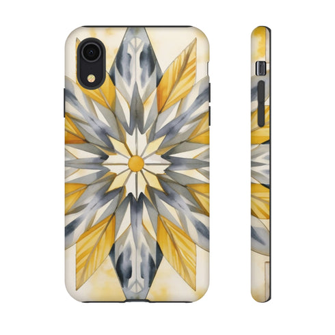 Sunshine Bloom Mosaic - Impact Resistant Phone Case iPhone XR Matte